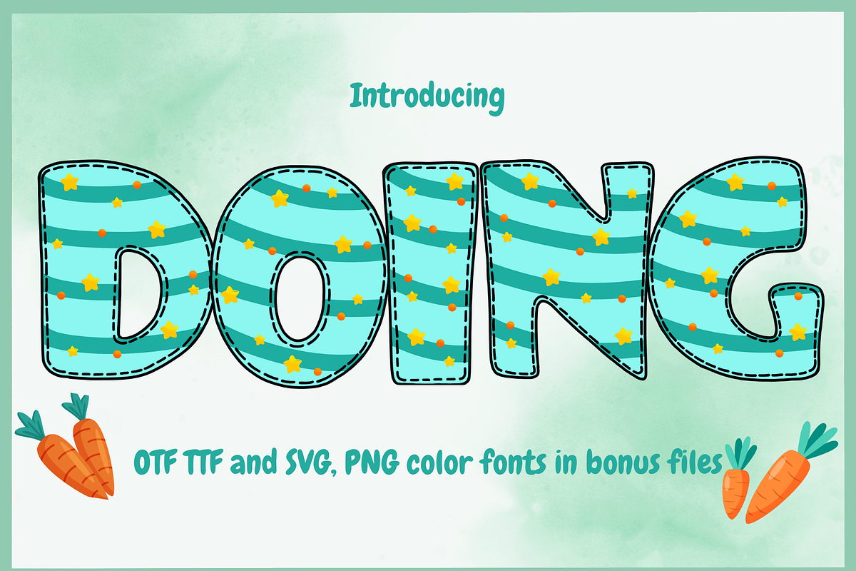 Doing -PNG fonts, a Symbol Font by It me digital art (Photo 1 of 6)