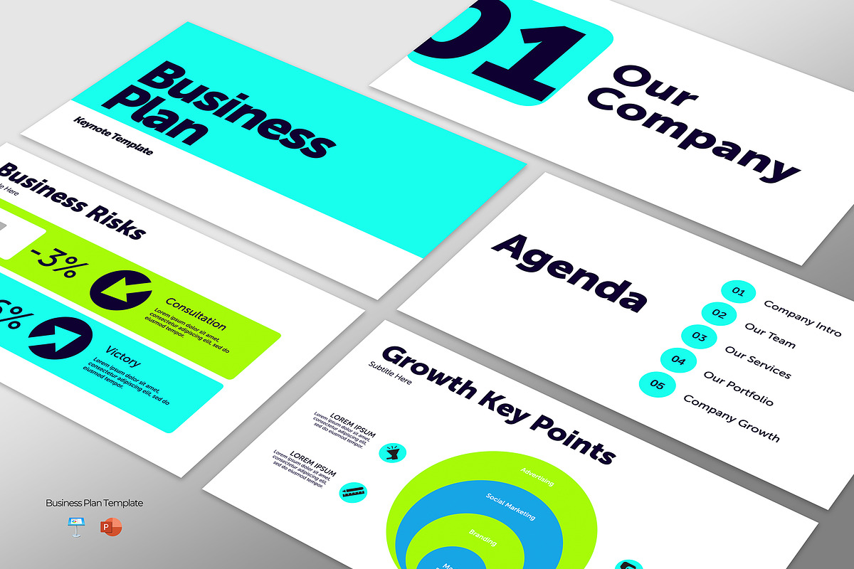 Business Plan Slide Deck Template 2, a Templates & Theme by White Owl (Photo 1 of 5)