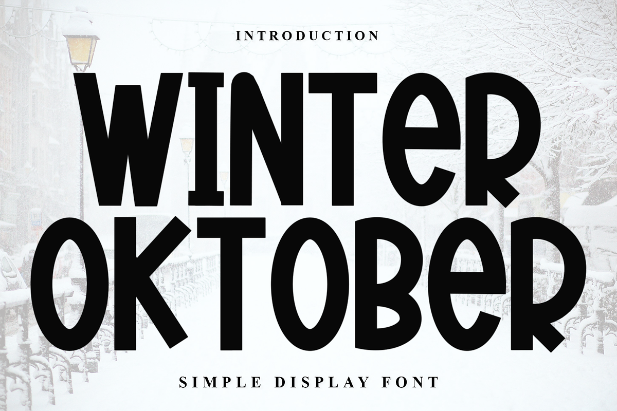 Winter Oktober, a Handwritten Font by FreshTypeINK (Photo 1 of 8)