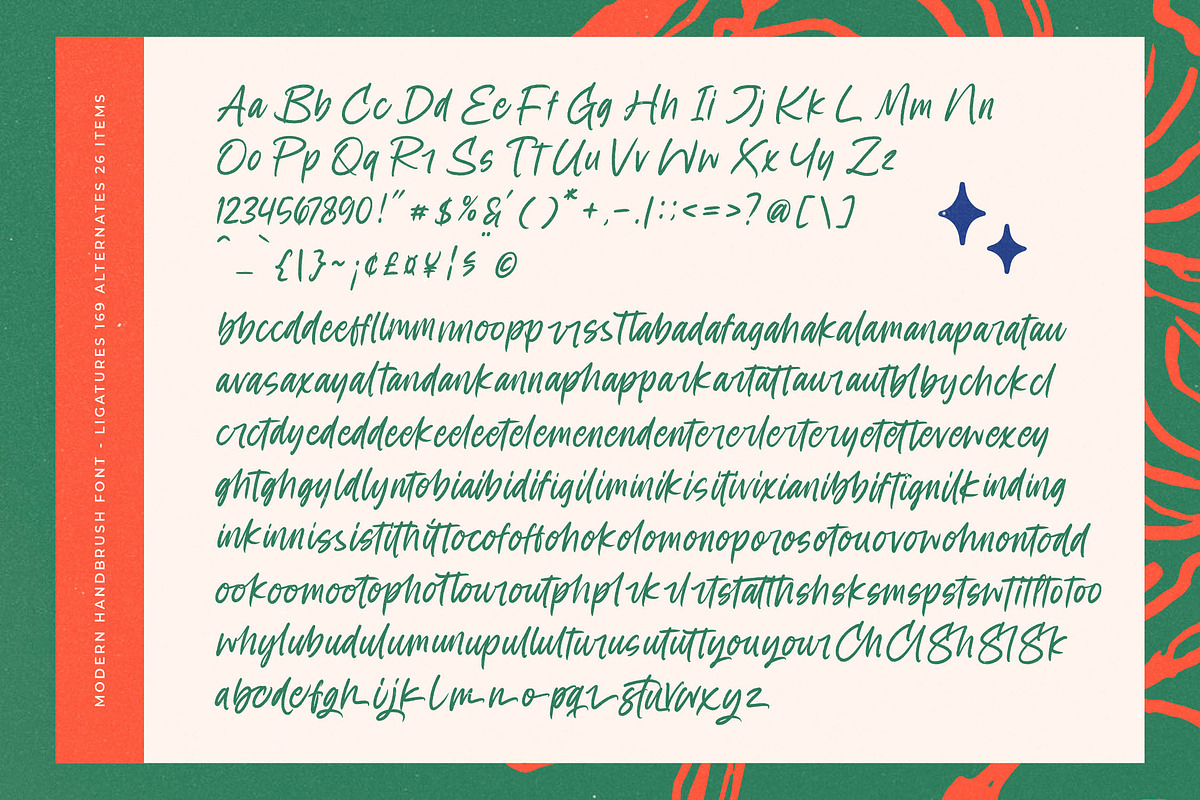 Pink Fields Modern Handbrush Font, a Script Font by stylishtype.co (Photo 19 of 20)