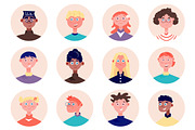 Cartoon People Avatars, an Emoji Icon by alexdndz (Thumbnail 10 of 13)