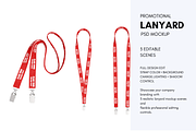 Lanyard Mockup Bundle, a Merchandise Mockup by Pixel Foundry (Thumbnail 1 of 4)