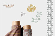 Twig & Twill-Mellow Autumn, a Pattern Graphic by InaCorart (Thumbnail 12 of 13)
