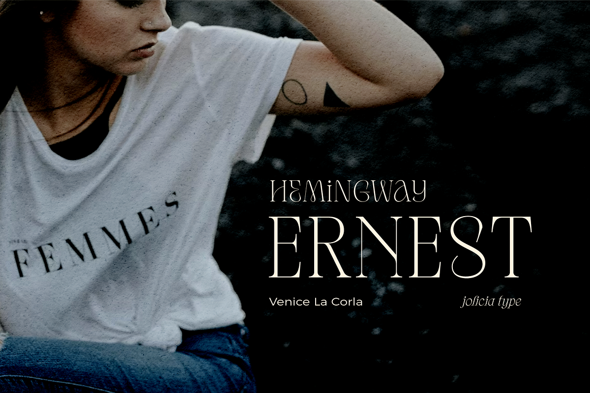 Venice La Corla | Elegant Serif Font, a Serif Font by Jolicia Type (Photo 5 of 11)