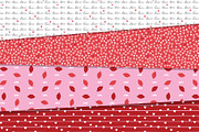 Valentines Day seamless patterns, a Decorative Illustration by rosypatterns (Thumbnail 8 of 9)