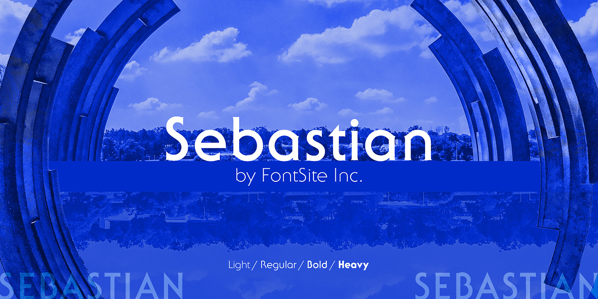Sebastian, a Sans Serif Font by FontSite Inc. (Photo 1 of 2)