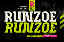 Runzoe – Modern Display Sans Serif