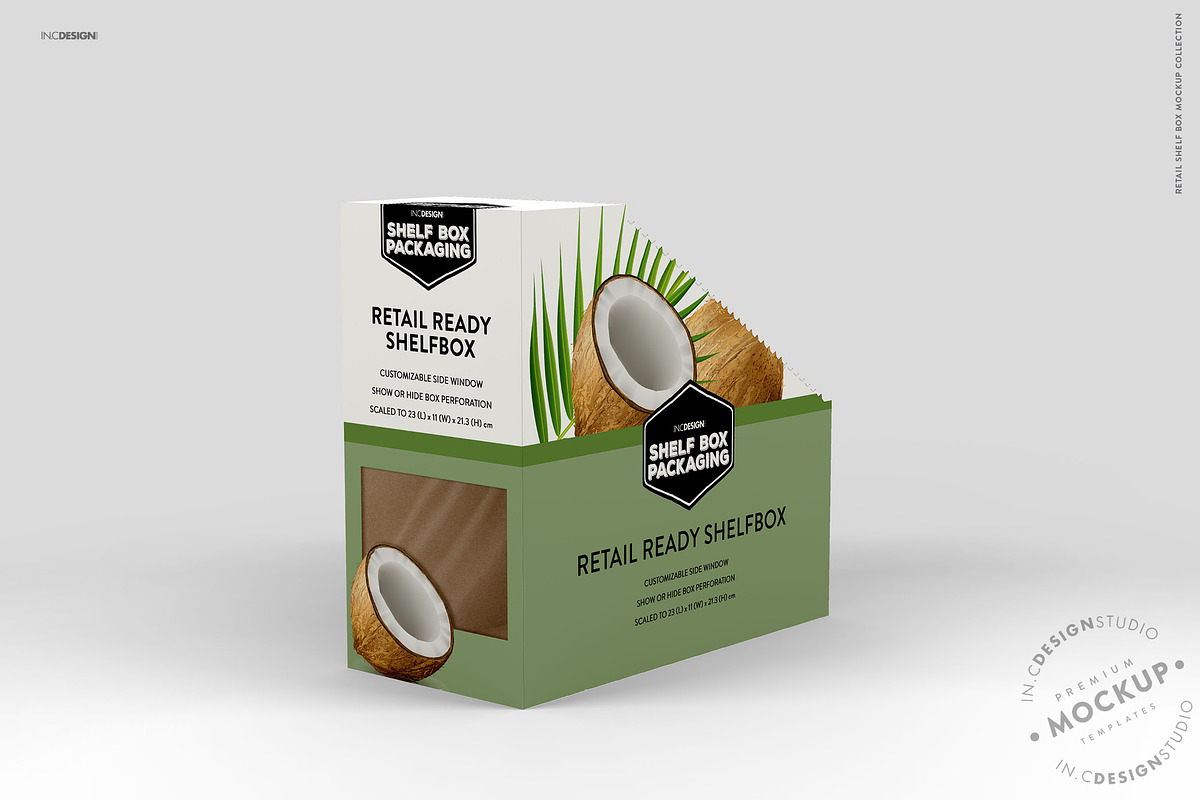 Retail Shelf Box 13 Packaging Mockup, a Packaging Mockup by INCDesign (Photo 3 of 8)