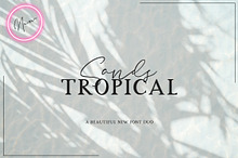 Sands Tropical Font Duo