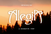 Alegia, a Serif Font by blunesia (Thumbnail 1 of 6)