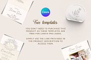 Wedding Template Bundle Canva PRO, a Social Media Template by Red Ink (Thumbnail 2 of 7)