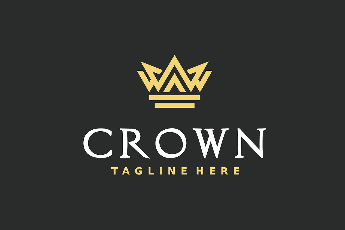 Elegant Crown Logo Design Template, a Branding & Logo Template by boriman05