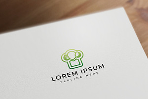 Restaurant logo template