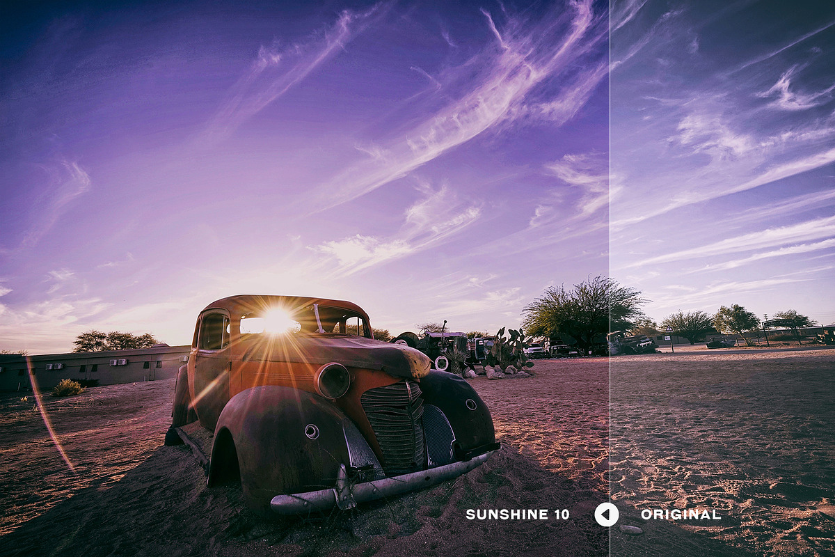 Sunshine Lightroom Presets, an Action Add-On by Art Zooted (Photo 2 of 8)
