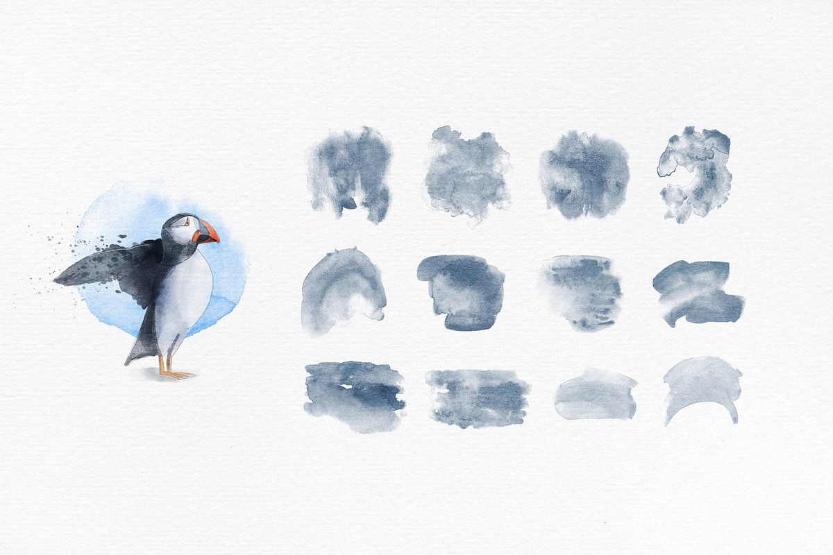 Elixir Watercolor Photoshop Brushes, a Brush Add-On by pixelbuddha.net (Photo 13 of 15)