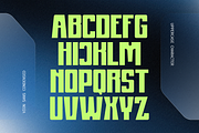 Vion - Modern Condensed Extrude Logo, a Sans Serif Font by Illushvara Design (Thumbnail 5 of 11)