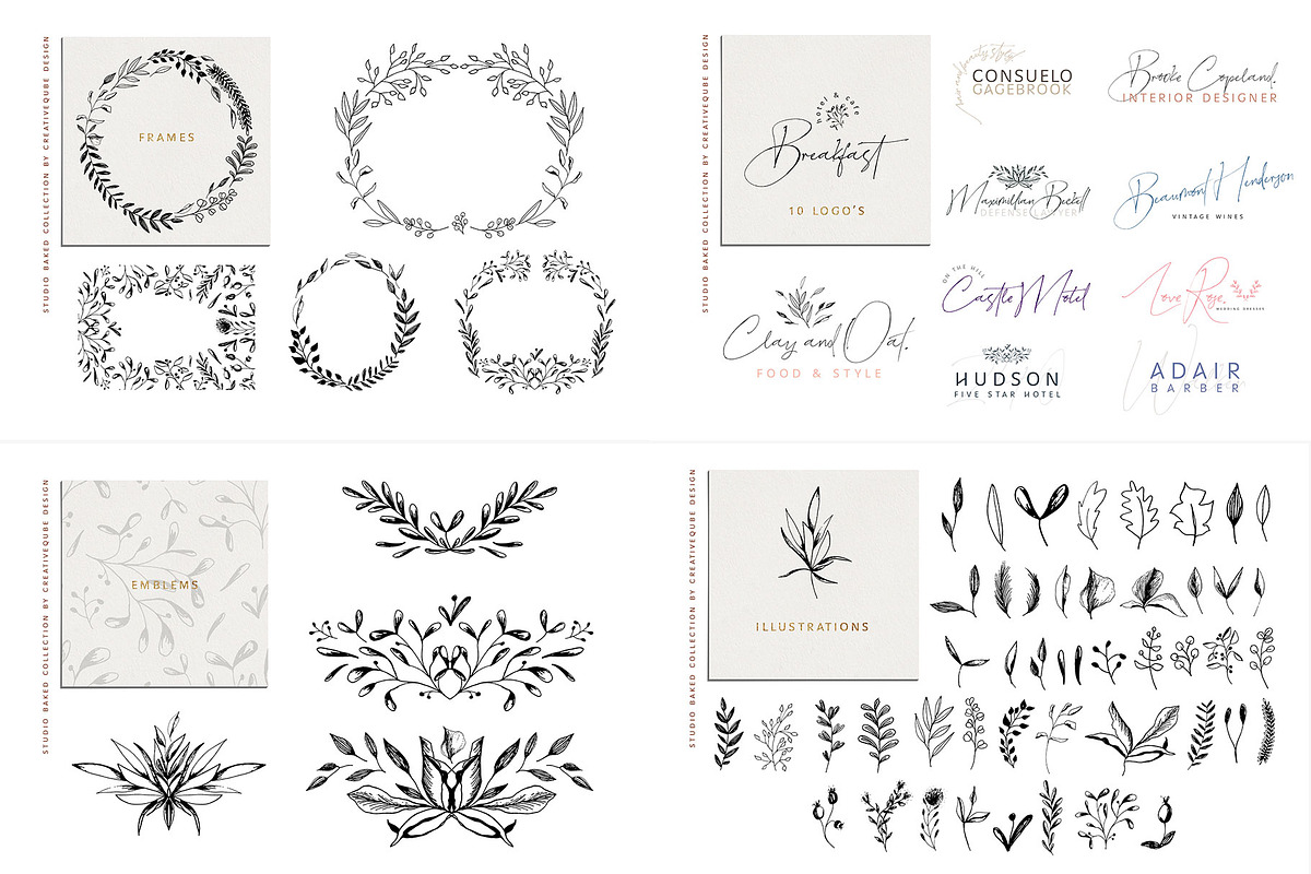 The Ultimate Font Bundle, a Sans Serif Font by Creativeqube Design (Photo 88 of 103)