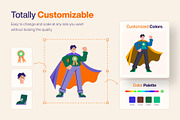 Success Illustration Art Set, a Person Illustration by Brickclay (Thumbnail 3 of 9)