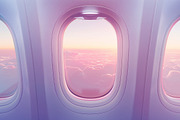 76 Airplane windows, a Holiday Photo by Handmadefont (Thumbnail 12 of 13)