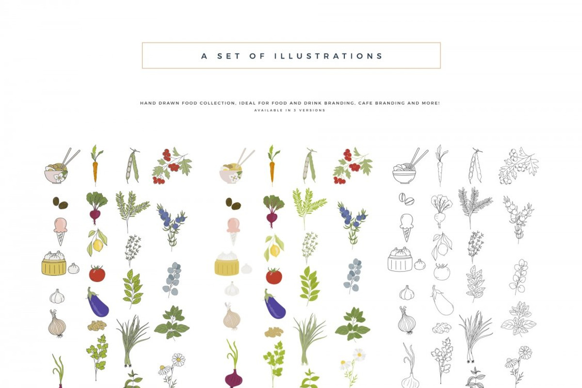 Ultimate Branding Collection– Food, a Branding & Logo Template by 7th Avenue Designs (Photo 4 of 6)