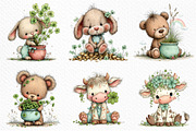 St. Patrick’s Day Animal Bundle Clip, an Illustration by Craft Nest (Thumbnail 5 of 11)