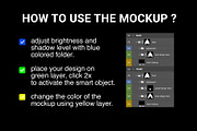 Distressed Hoodie Mockup, a Hoody Mockup by yalanois (Thumbnail 5 of 5)