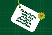 Retro Chunky Bold Bubble Font, a Handwritten Font by Nonceni (Thumbnail 6 of 10)