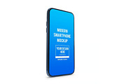 Smartphone Mockup Template Set, an Android Mockup by DesignRushMarket (Thumbnail 9 of 11)