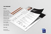 THE RESUME, a Resume Template by graphicbox (Thumbnail 1 of 3)