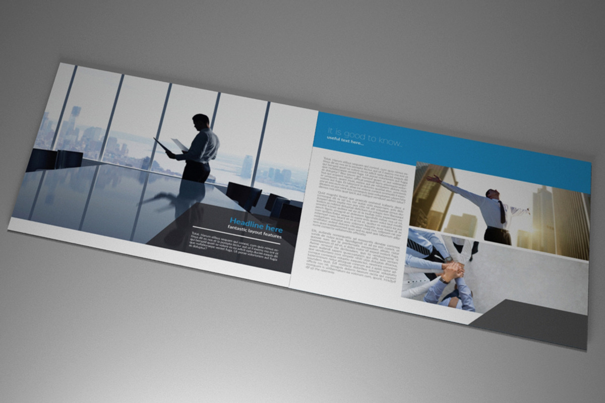 Indesign Brochure Landscape Vol 01, a Brochure Template by RudanStudio (Photo 6 of 9)