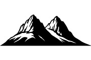 Mountain Range Silhouette, an Object Graphic by Designer_Momina (Thumbnail 19 of 20)