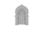 Islamic Arch Window Mandala Bundle, an Illustration by Artivon (Thumbnail 24 of 45)