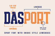 Dasport - Baseball Sport Font, a Slab Serif Font by Pandeka Studio (Thumbnail 4 of 12)