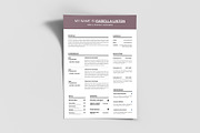 Modern Resume Template CV Design, a Resume Template by PixelStudio (Thumbnail 3 of 5)