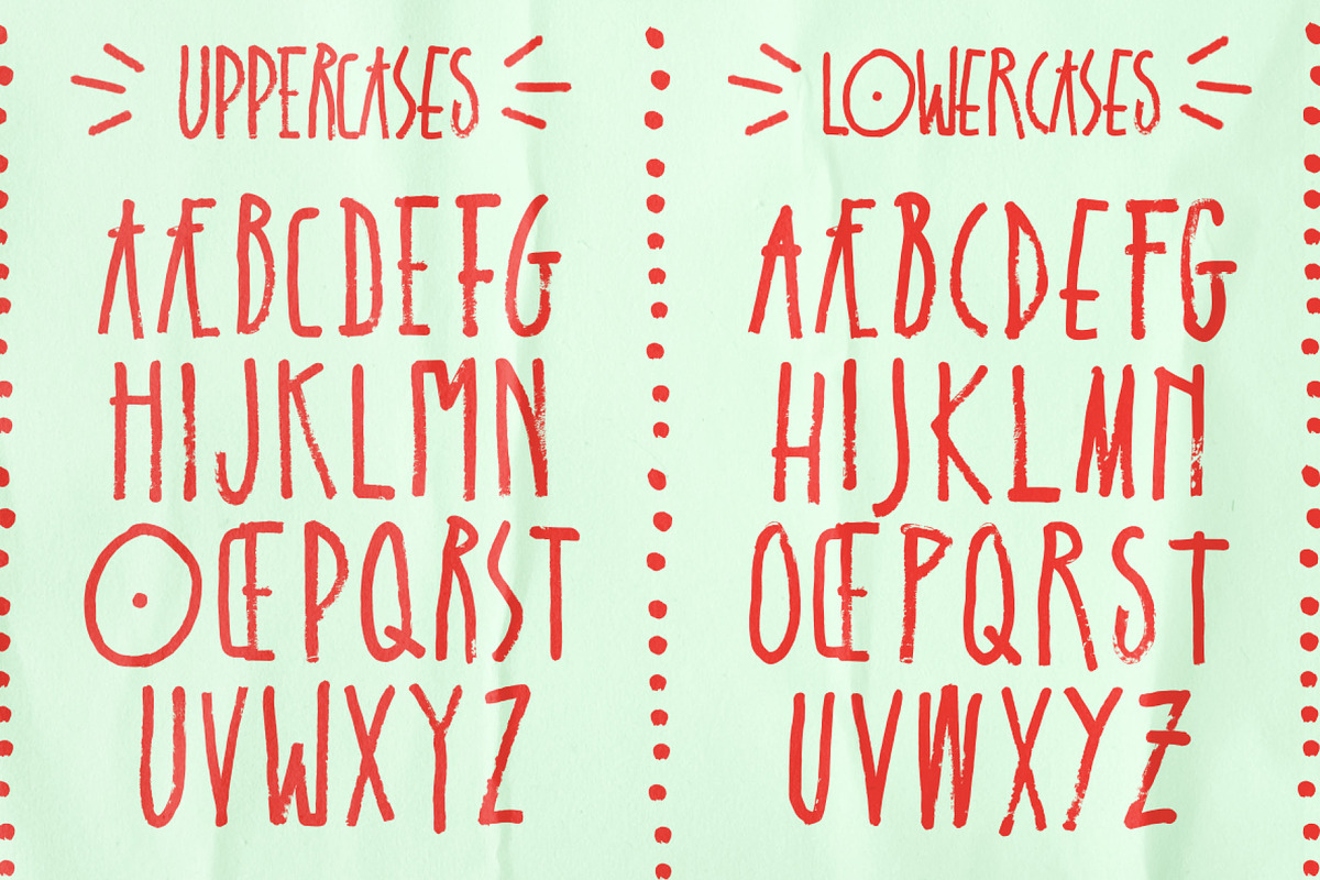 Schabernack One, a Font by XTOPH - Fonts (Photo 3 of 6)