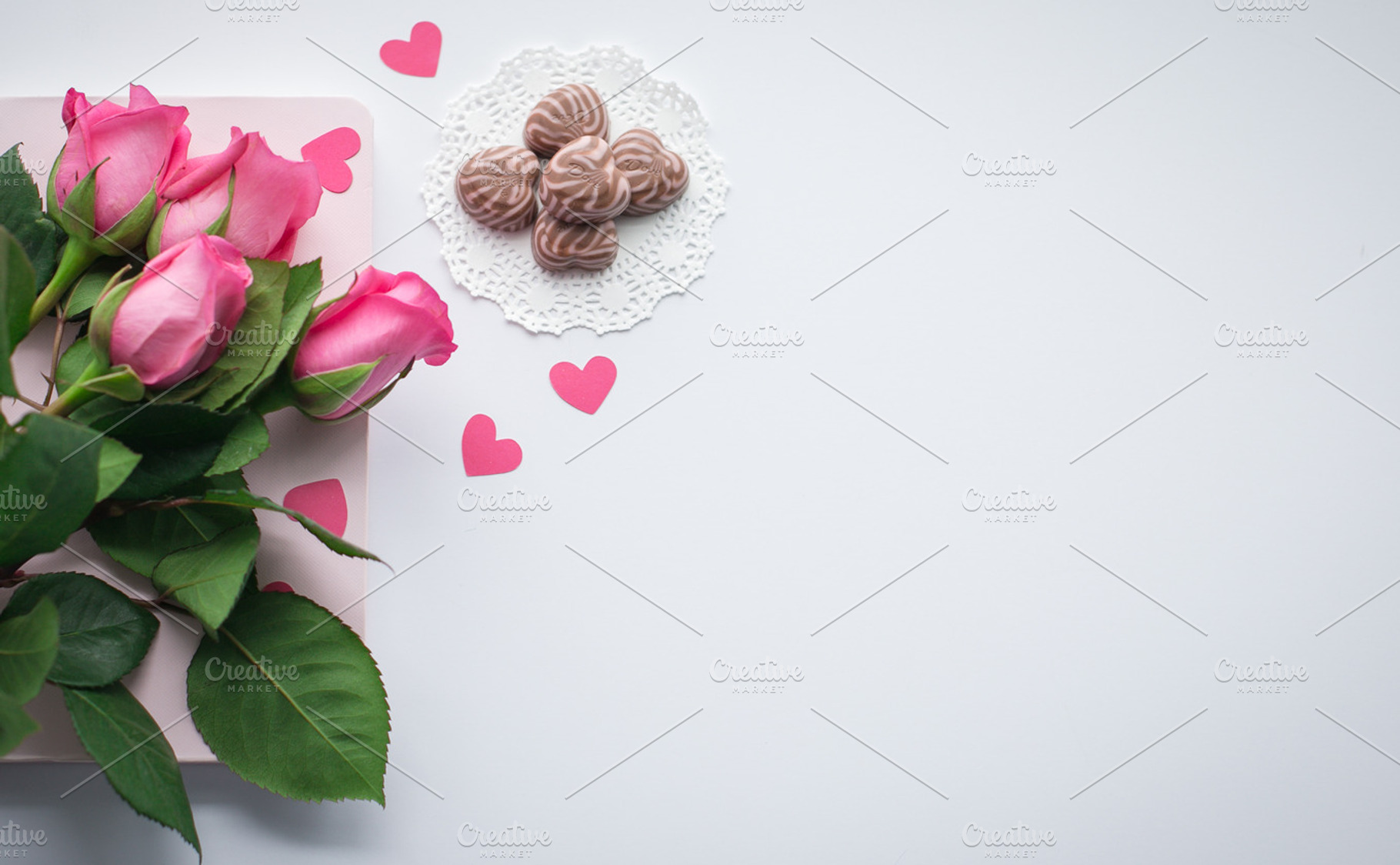 Hearts, Candy, Flowers, a Holiday Photo by Tina Thelen Photography