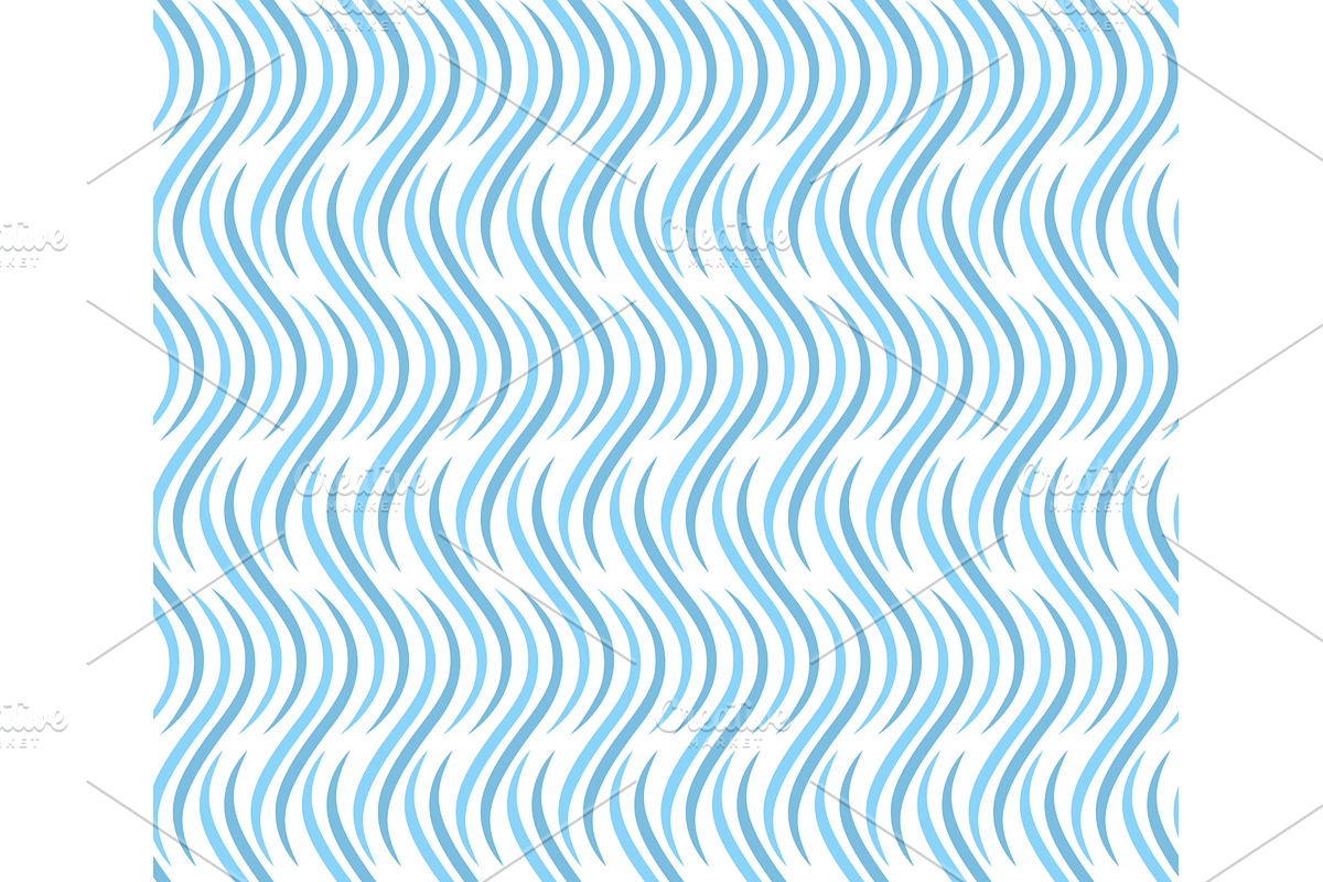 The geometric pattern with wavy, a Pattern Graphic by RODINA (Photo 1 of 3)