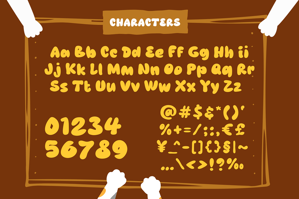 Momocat - Cute Font, a Handwritten Font by LetterStuff Typefoundry (Photo 6 of 9)