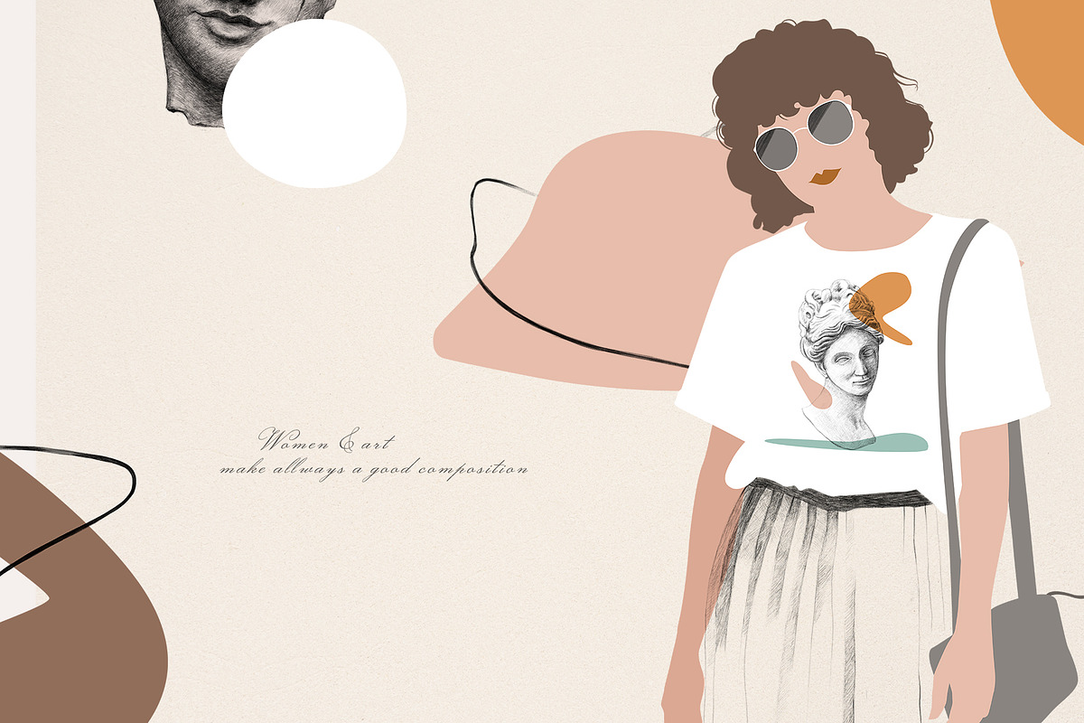 Femi & Artsy illustrations set, an Illustration by Bibela (Photo 6 of 10)