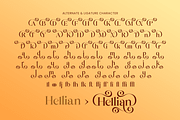 Hellian - Modern Lavish Luxury Font, a Serif Font by Sensatype (Thumbnail 13 of 13)