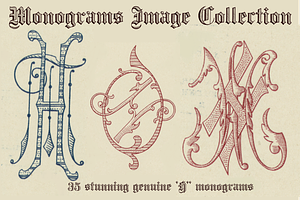 Monocracy Vintage Monograms H