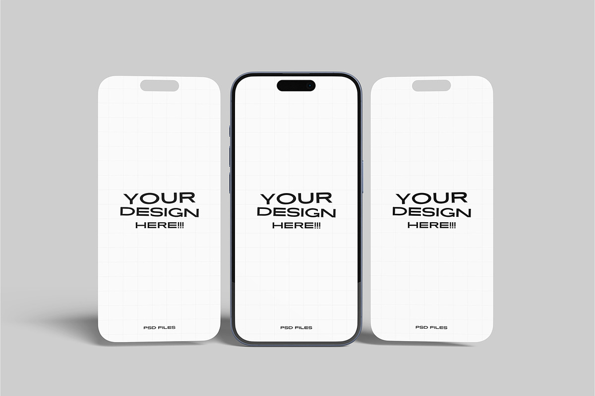 iPhone Screen Mockup, an iPhone Mockup by Graphiculon (Photo 2 of 11)