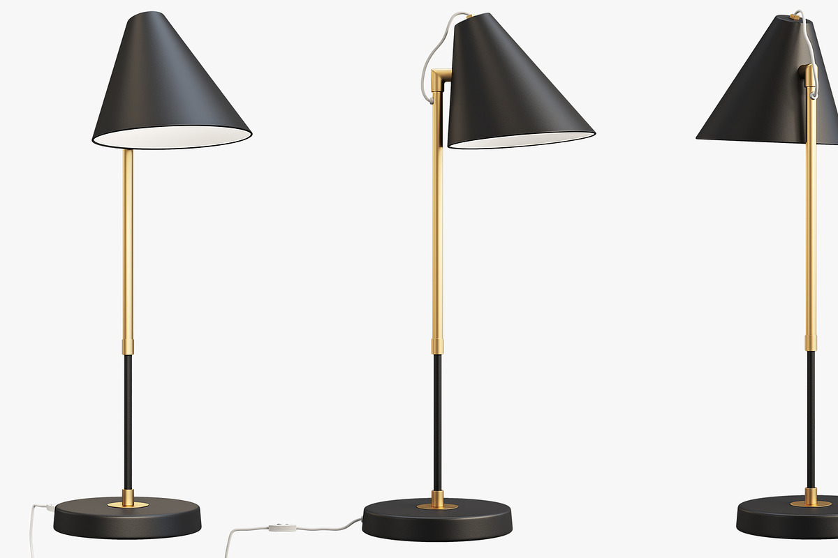 Joybird Izzy Table Lamp, a Light 3D Model by 3dmitruk (Photo 2 of 7)
