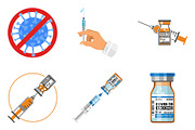 Covid-19 coronavirus vaccine syringe, a Healthcare Illustration by TAlex (Thumbnail 5 of 7)