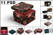 Box Packaging Mockup, a Product Mockup by Designbuys (Thumbnail 1 of 14)