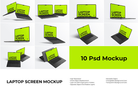 Laptop Screen Mockup