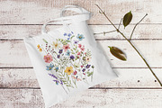 Wild flowers, butterflies, dragonfly, a Decorative Illustration by Larisa Maslova (Thumbnail 7 of 11)