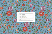 Zari Prints & Motifs, a Pattern Graphic by Pink Linen (Thumbnail 3 of 10)