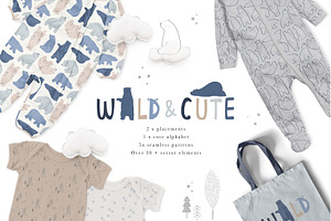 Wild & Cute Scandi Bear Collection