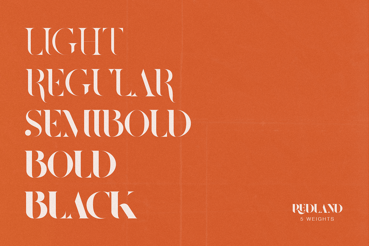 Redland, a Serif Font by FactoryType Studio (Photo 5 of 10)